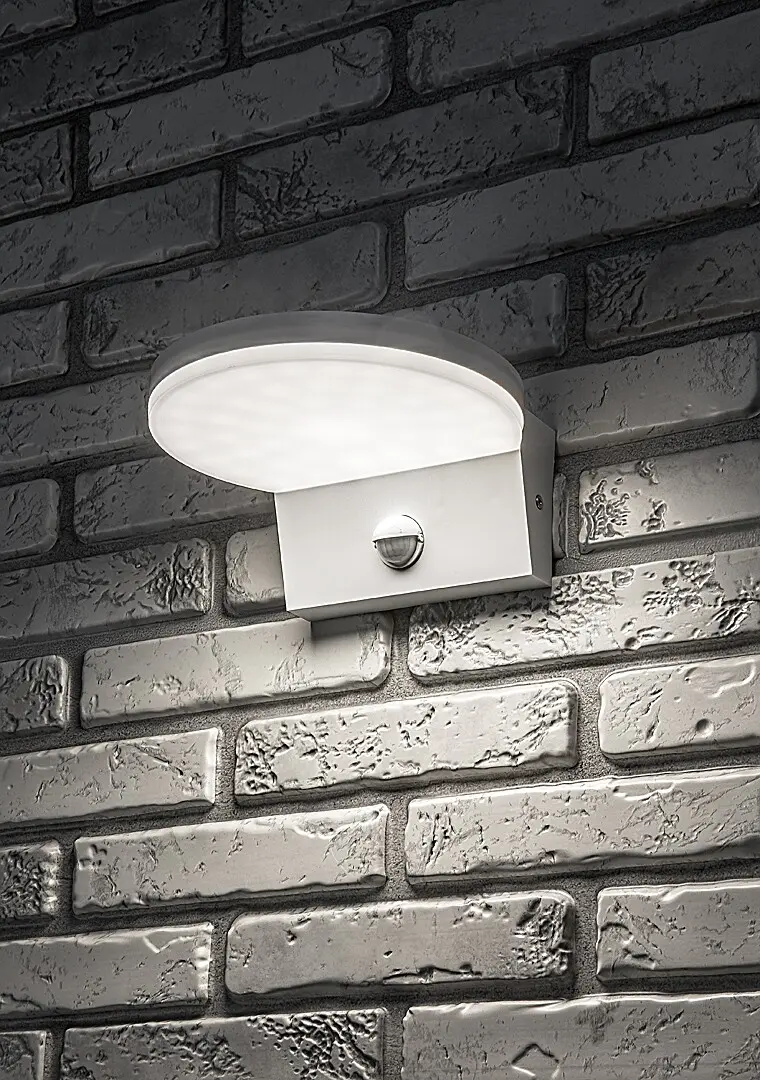 Záhradné svietidlo Rabalux 77120 LED 9W 950lm 2700-4000-6500K 230V IP54 senzor